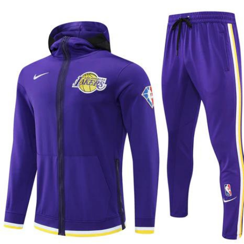 NBA Jacket + Tracksuit Kit Los Angeles Lakers 75th Anniversary 2022/23