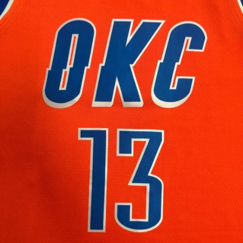 ORANGE NBA VEST OKLAHOMA CITY 2021/22