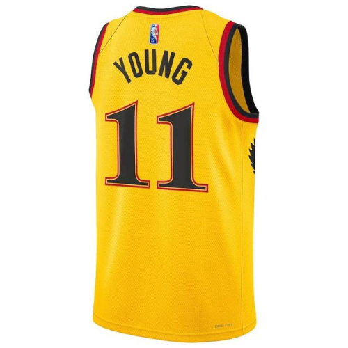 NBA VEST ATLANTA HAWKS NIKE "CITY EDITION" YELLOW 2021/22