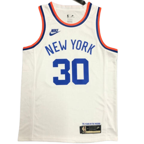 WHITE & BLUE NBA VEST NEW YORK KNICKS 2021/22