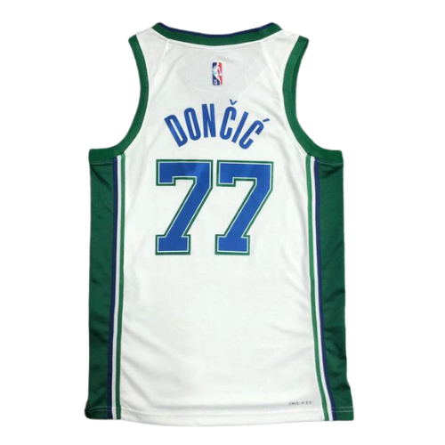 WHITE-GREEN NBA VEST DALLAS MAVERICKS CITY EDITION 2021/22