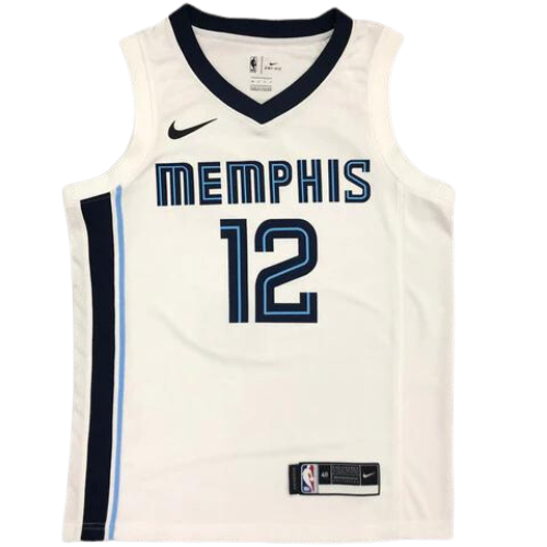 WHITE NBA GRIZZLIES VEST 2021/22