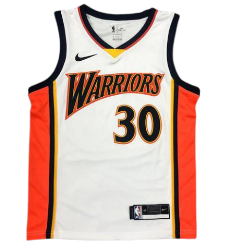 WHITE NBA WARRIORS VEST 2021/22