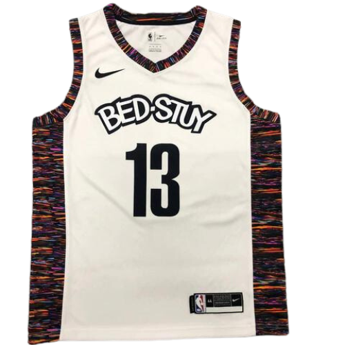 WHITE NBA VEST "BED-STUY" BROOKLYN NETS 2021/22