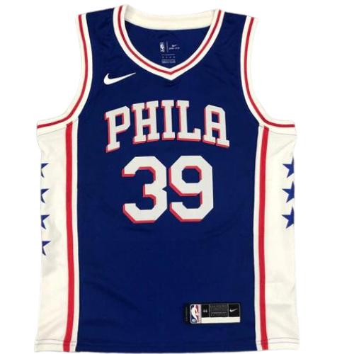 NBA VEST BLUE PHILADELPHIA 76ERS 2021/22
