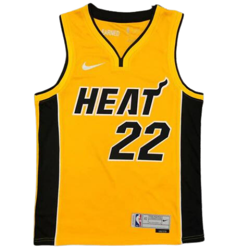 YELLOW NBA VEST MIAMI HEAT 2021/22
