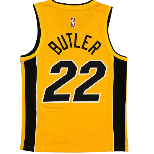 YELLOW NBA VEST MIAMI HEAT 2021/22