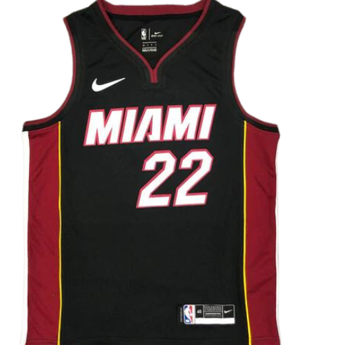 BLACK-RED NBA VEST MIAMI HEAT 2021/22