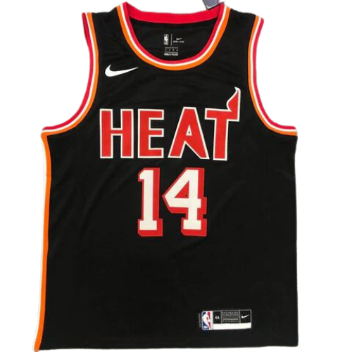 BLACK-RED NBA VEST MIAMI HEAT 2021/22