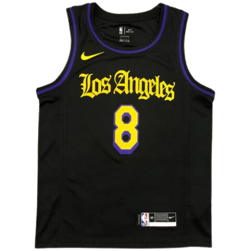 BLACK "LOS ANGELES" LAKERS 2021/22 NBA VEST