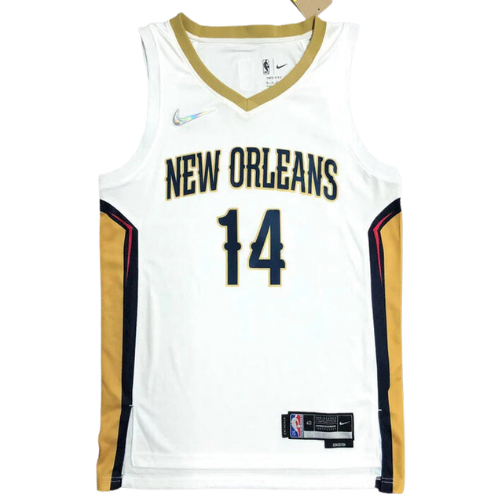 NBA NEW ORLEANS PELICANS WHITE VEST 2021/22