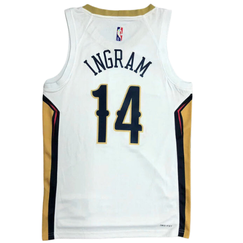 NBA NEW ORLEANS PELICANS WHITE VEST 2021/22