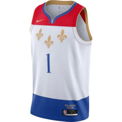 NBA NEW ORLEANS PELICANS CITY EDITION WHITE VEST 2020/21