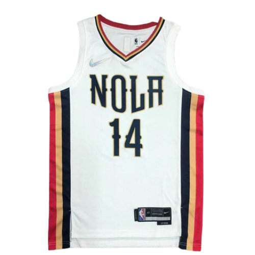NBA NEW ORLEANS PELICANS CITY EDITION WHITE VEST 2021/22