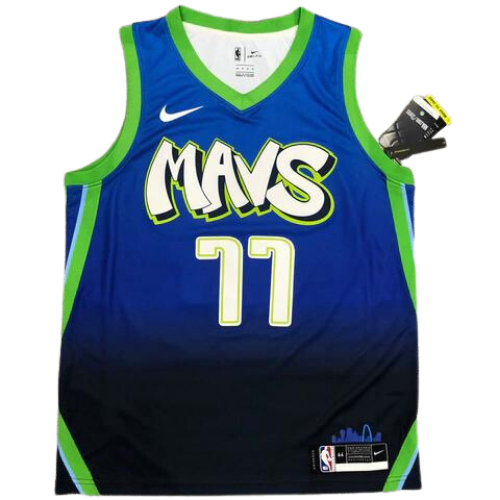 NBA Vest "MAVS" Blue Dallas Mavericks 2021/22