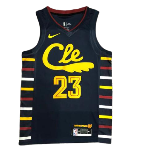 NBA SHIRT BLACK CLEVELAND CAVALIERS