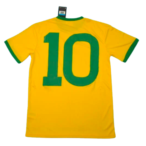RETRO BRAZIL 1970/71 PELÉ SHIRT