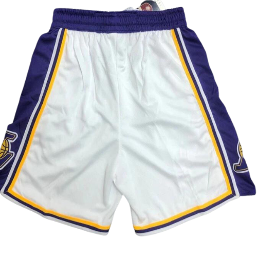 WHITE-PURPLE NBA LAKERS SHORTS 2021/22