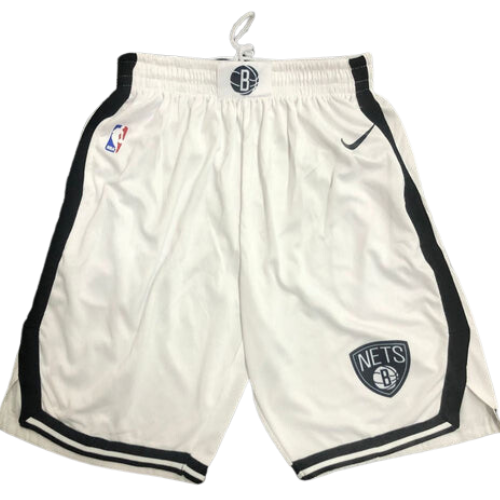 White Brooklyn Nets NBA Shorts 2021/22