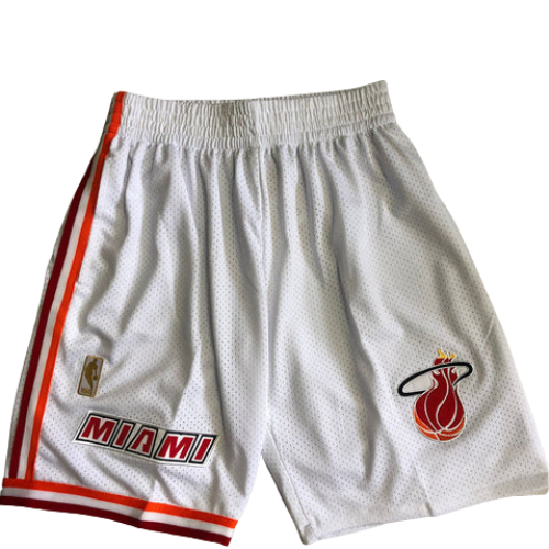 NBA Miami Heat White Shorts 2021/22
