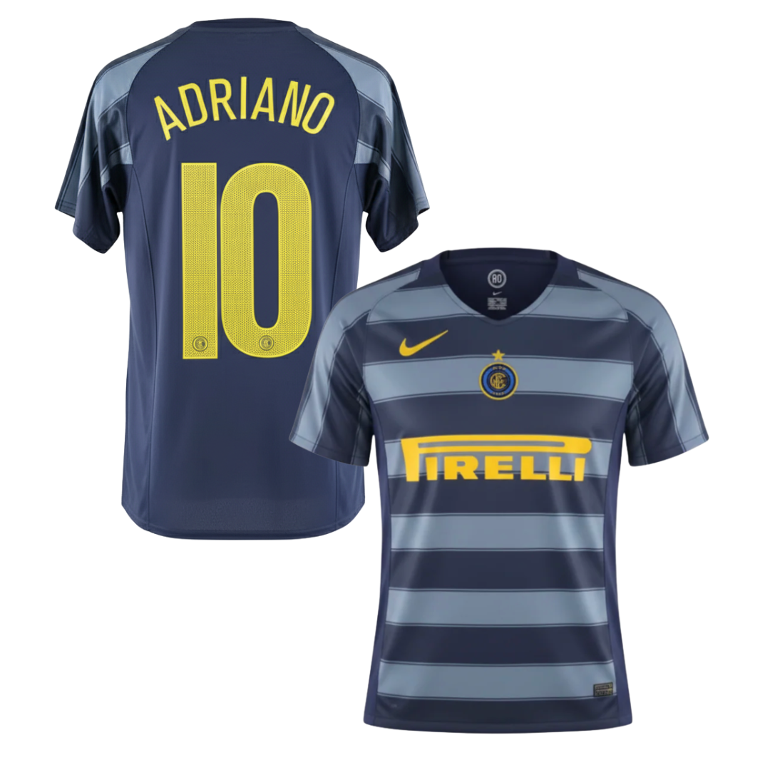 Inter Historic Away Shirt 2004/2005 + Adriano 10