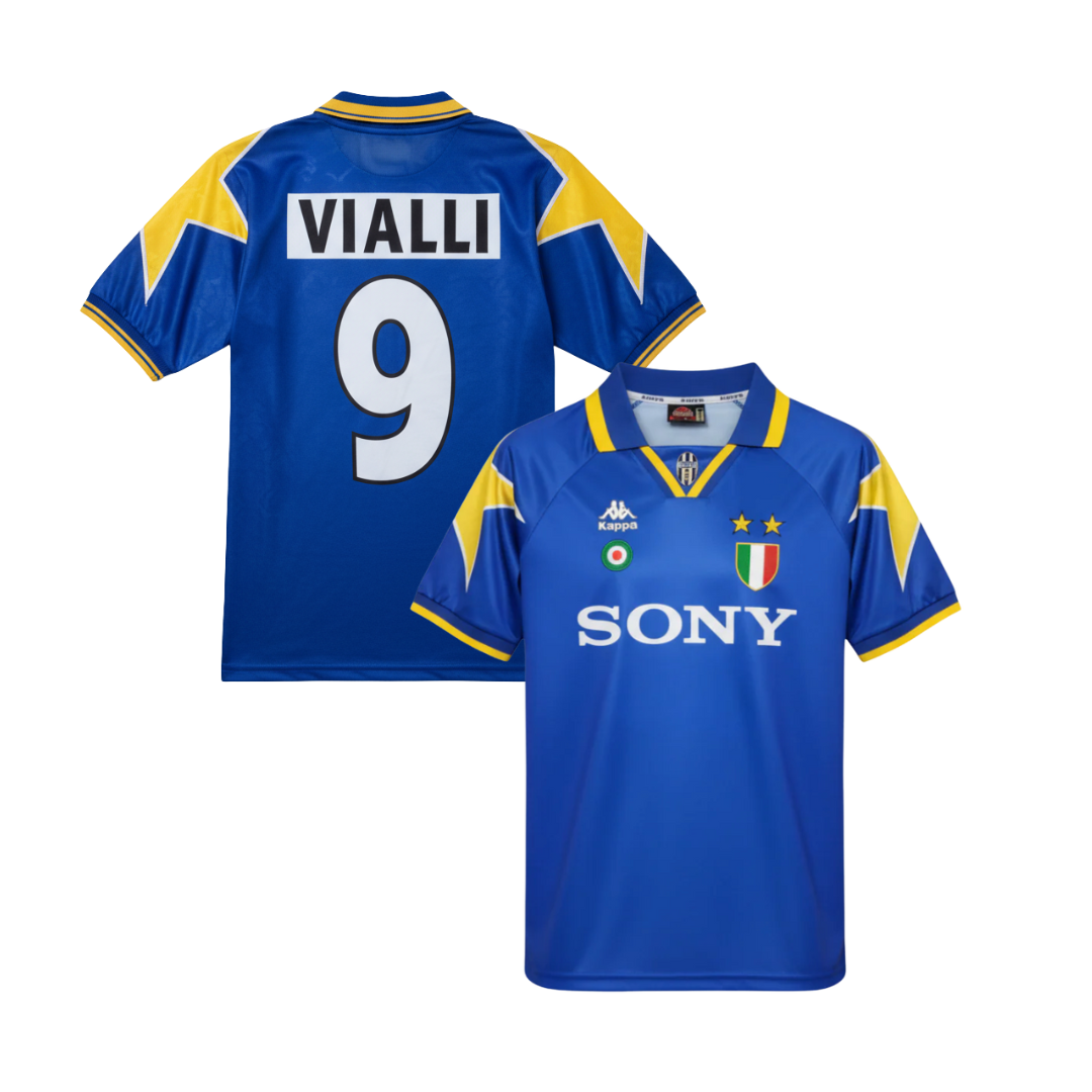 JUVENTUS HISTORIC AWAY SHIRT 1995/96 + VIALLI 9
