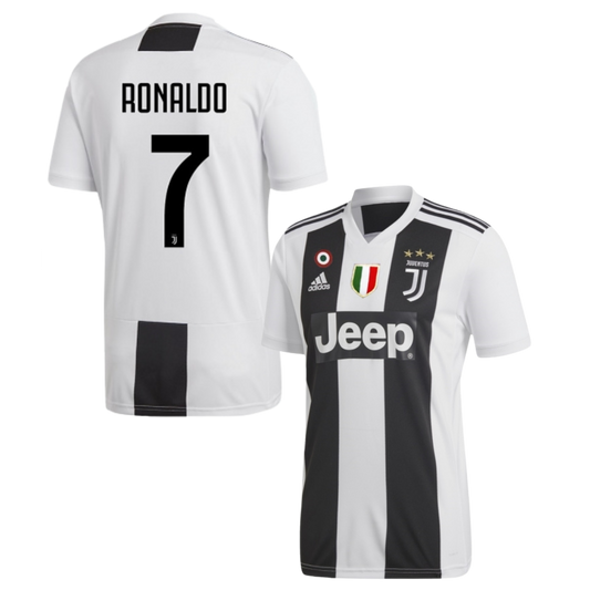 JUVENTUS CLASSIC HOME SHIRT 2018/19 + RONALDO 7