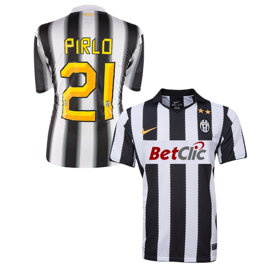 JUVENTUS HISTORIC HOME SHIRT 2011/12 + PIRLO 21