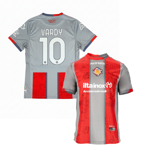Cremonese Vardy 10 Home Shirt 2025/26