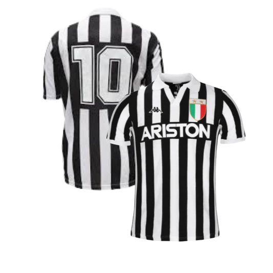 JUVENTUS CLASSIC AWAY SHIRT 1984/85 + PLATINI 10