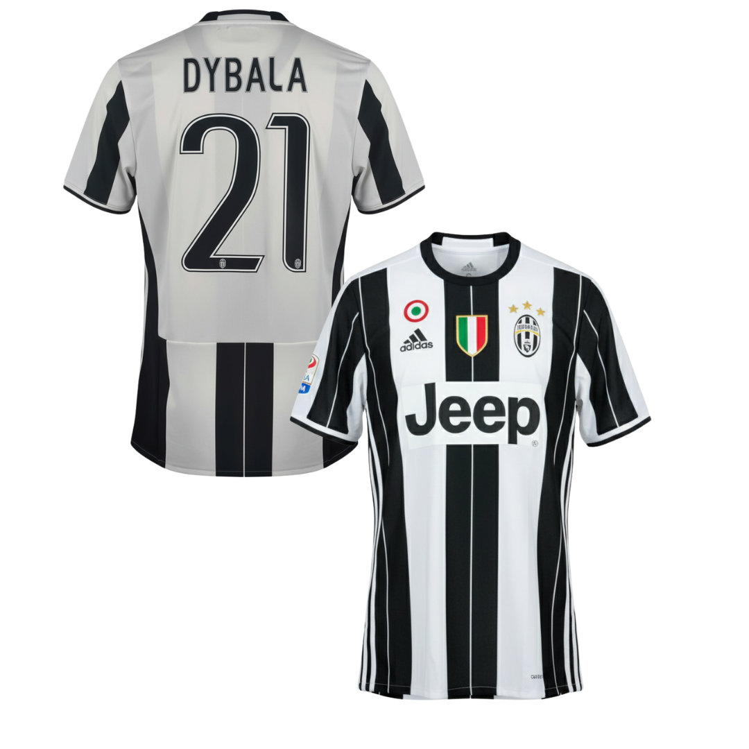 JUVENTUS CLASSIC HOME SHIRT 2016/17 + DYBALA 21