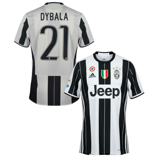 JUVENTUS CLASSIC HOME SHIRT 2016/17 + DYBALA 21