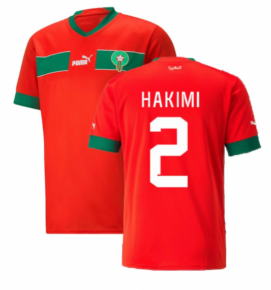 Morocco Hakimi 2 Home Shirt 2022/23