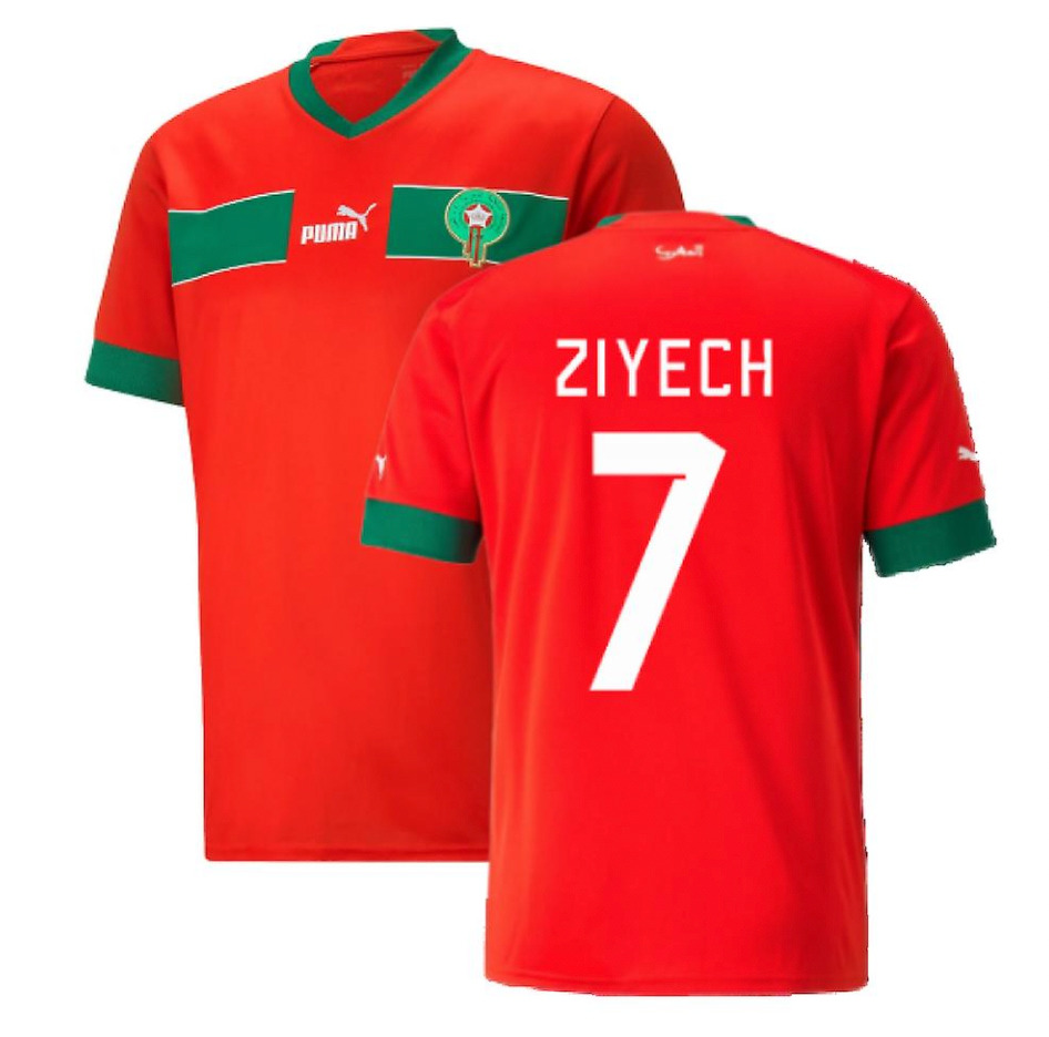 Morocco Ziyech 7 Home Shirt 2022/23
