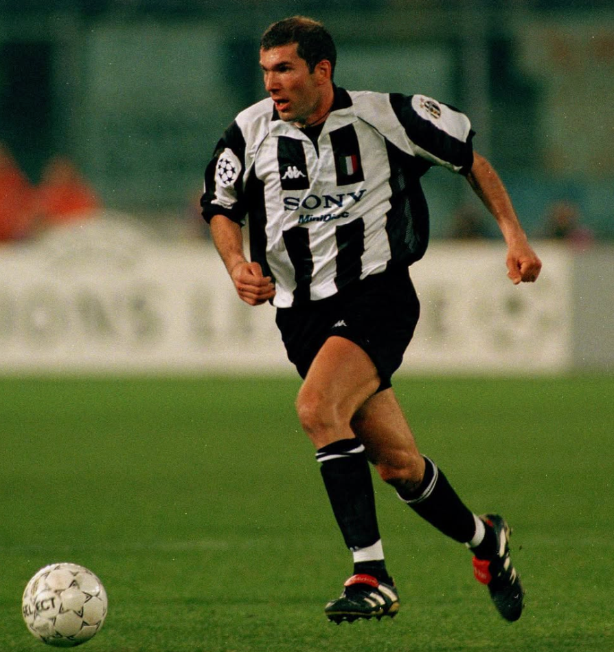 JUVENTUS CLASSIC HOME SHIRT 1997/98 + ZIDANE 21