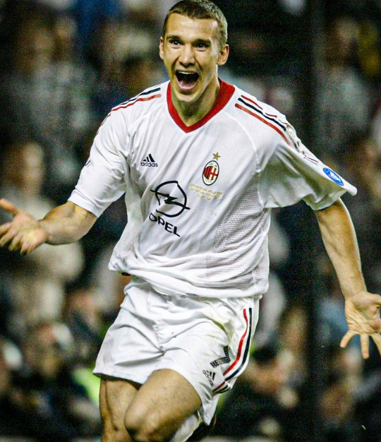 CLASSIC AC MILAN AWAY SHIRT 2002-2003 + SHEVCHENKO 7