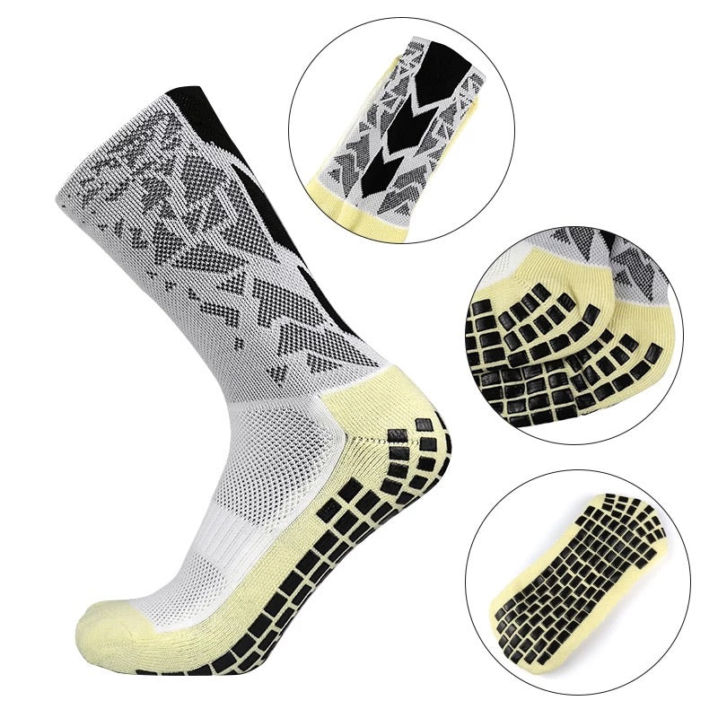 PROFESSIONAL GRIP® SOCKS   WHITE/BLACK