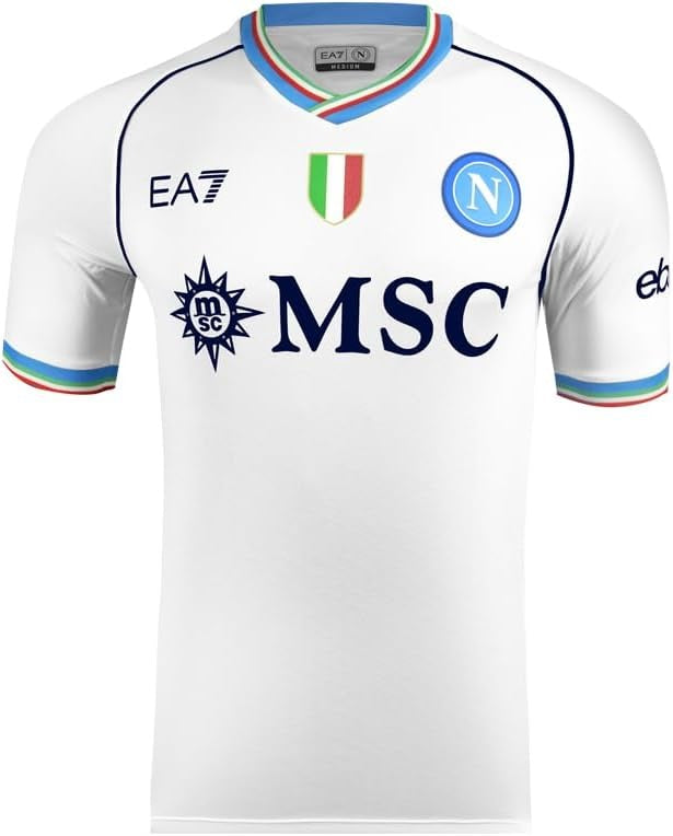 Napoli Euro Away White Match Shirt 2023/2024