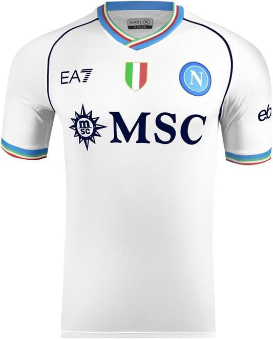 Napoli Euro Away White Match Shirt 2023/2024