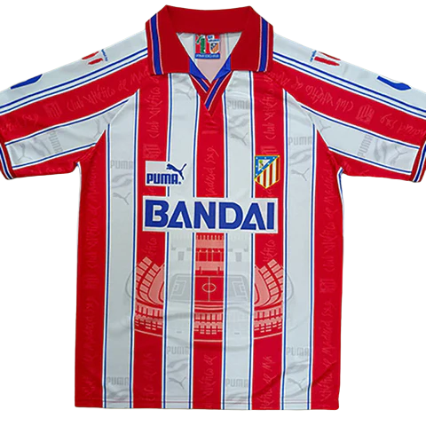 Retro Atletico Madrid Home Shirt 1996/97