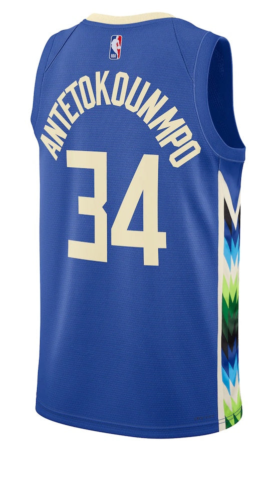 NBA Vest Milwaukee Bucks City Edition 2022-23