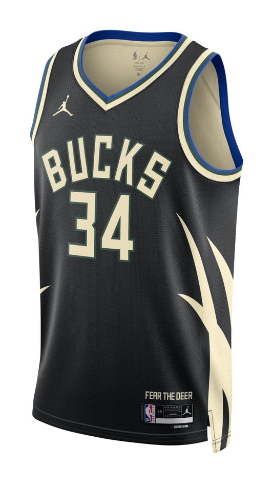 NBA Milwaukee Bucks Statement Edition Shirt 2022-23