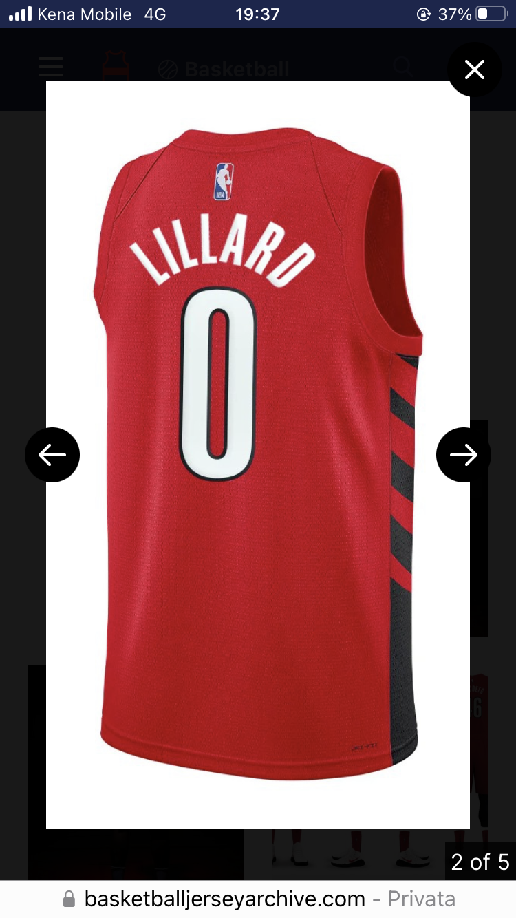 NBA Vest Portland Trail Blazers Statement Edition 2022/23