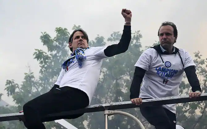 Blue Inter Commemorative Champions of Italy Shirt 2023/24