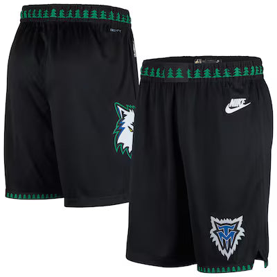 MINNESOTA TIMBERWOLVES SHORTS 2025/26