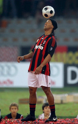 AC MILAN CLASSIC HOME SHIRT 2008-2009 + RONALDINHO 80