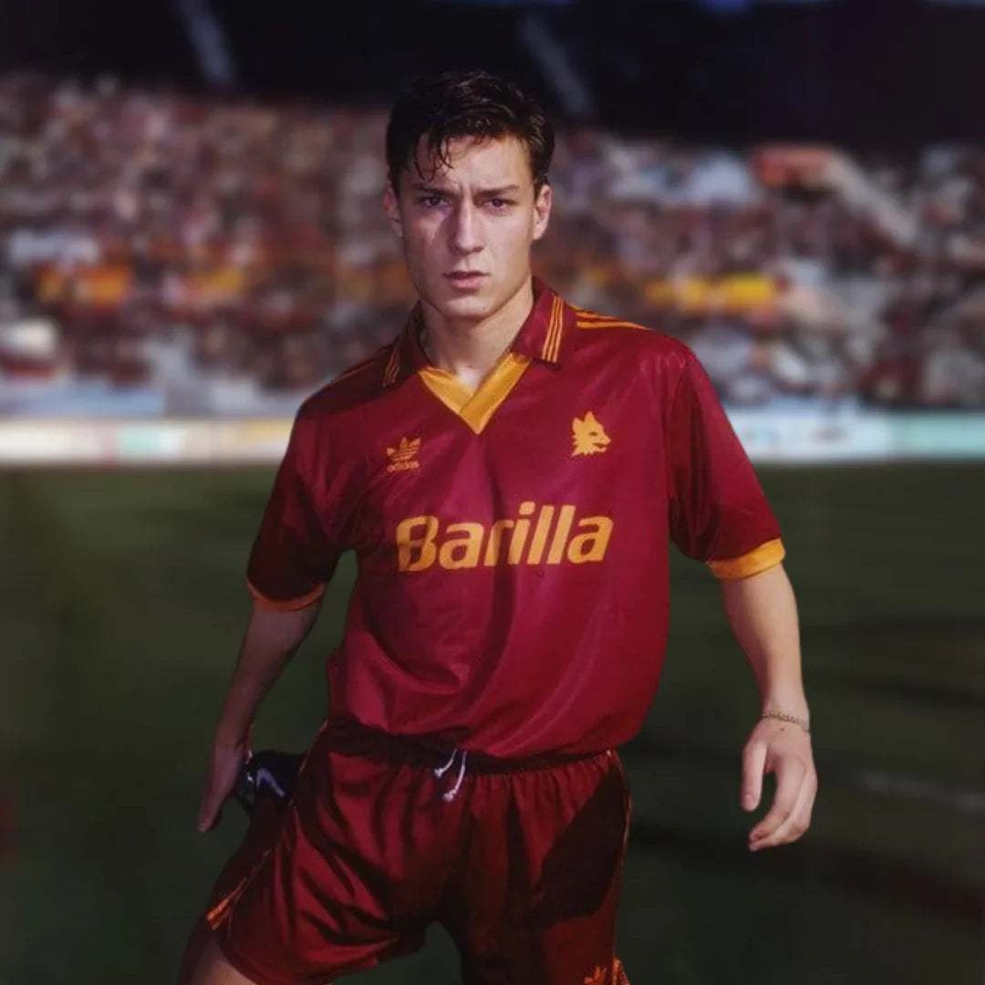 ROMA 1992/1993 CLASSIC [ TOTTI'S DEBUT ]  + PERSONALISED NUMBER