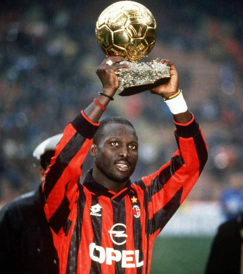 CLASSIC AC MILAN HOME SHIRT 1995–1996 + WEAH 9